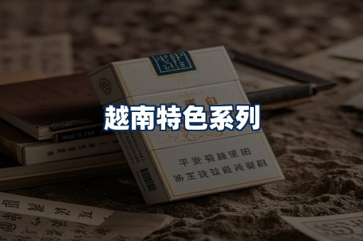 越南香烟展示